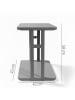 Smarto Metallico Beistelltisch in Anthrazit - (B)42 x (H)58 x (T)42 cm