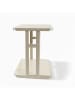 Smarto Metallico Beistelltisch in Creme - (B)42 x (H)58 x (T)42 cm