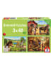 Schmidt Spiele 3x 48tlg. Puzzle "Meine Lieblingspferde" - ab 4 Jahren