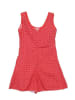 Deux ans de vacances Jumpsuit rood/wit