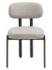 House Nordic 2-delige set: eetkamerstoelen "Royan" grijs - (B)53 x (H)80,5 x (D)50 cm