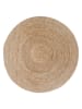 House Nordic Jute tapijt "Bombay" beige - Ø 90 cm