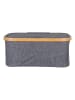 House Nordic Aufbewahrungskorb in Anthrazit - (B)38 x (H)26 x (T)16 cm