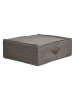 House Nordic Aufbewahrungsbox "Noto" in Grau - (B)56 x (H)18 x (T)47 cm