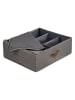 House Nordic Opbergbox "Noto" grijs - (B)56 x (H)18 x (D)47 cm