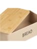 House Nordic 4-delige set: broodtrommel met opslagdozen "Tula" beige