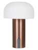 House Nordic Decoledlamp "Soham" wit/goudkleurig - (H)22 cm
