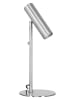 House Nordic Lampa stołowa "Paris" w kolorze srebrnym - wys. 47 x Ø 20 cm