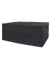 House Nordic Tuinmeubelafdekking zwart - (B)180 x (H)95 x (D)155 cm