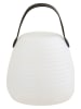 House Nordic Lampa zewnętrzna LED "Derry" w kolorze biało-czarnym - wys. 12 x Ø 13 cm