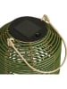 House Nordic Solarny lampion LED "Crewe" w kolorze zielonym - wys. 15,5 x Ø 15 cm