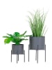 House Nordic 2-delige set: bloempotten grijs