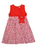 Deux ans de vacances Jurk rood/lichtroze