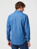 Wrangler Spijkerblouse - regular fit - blauw