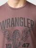 Wrangler Shirt in Hellbraun