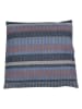 David Fussenegger Kissenhülle "Lima - Streifen" in Dunkelblau