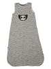David Fussenegger Flanellschlafsack "Juwel - Pandabär" in Schwarz/ Creme