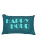 David Fussenegger Kussenhoes "Nova - Happy Hour" turquoise