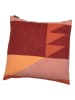 David Fussenegger Kissenhülle "Silvretta - Abstrakt" in Rot/ Orange