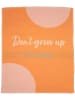 David Fussenegger Baby- & Kinderdecke "Lili - Dont Grow Up" in Orange