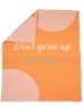 David Fussenegger Baby- & Kinderdecke "Lili - Dont Grow Up" in Orange