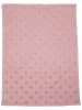 David Fussenegger Bawełniany kocyk w kolorze jasnoróżowym
