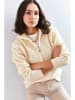 Bianco Lucci Sweter w kolorze kremowym