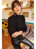 Olalook Bluse in Schwarz