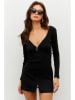 trendyol Kleid in Schwarz