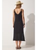 Happiness Istanbul Gebreide jurk zwart