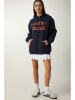 Happiness Istanbul Bluza w kolorze granatowym