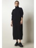Happiness Istanbul Strickkleid in Schwarz