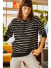 Olalook Bluza w kolorze czarno-kremowym