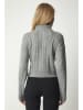 Happiness Istanbul Kardigan w kolorze szarym