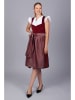 Edelnice Dirndl "Luise" in Bordeaux