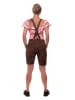 Edelnice Lederhose in Dunkelbraun