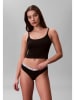 Calvin Klein 3er-Set: Strings in Weiß/ Schwarz/ Hellbraun
