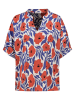 Eight2Nine Bluse in Rot/ Blau