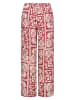 Eight2Nine Broek rood/crème
