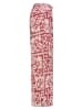 Eight2Nine Hose in Rot/ Creme