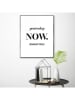 Orangewallz Gerahmter Kunstdruck "Now"