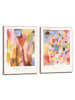Orangewallz Druki artystyczne (2 szt.) "Paul Klee" w ramce