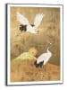 Orangewallz Ingelijste kunstdruk "Cranebirds" - (B)50 x (H)70 cm