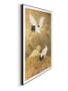 Orangewallz Ingelijste kunstdruk "Cranebirds" - (B)50 x (H)70 cm