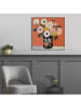 Orangewallz Ingelijste kunstdruk - (B)50 x (H)50 cm