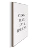Orangewallz Ingelijste kunstdruk "Choose Peace" - (B)40 x (H)50 cm