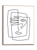 Orangewallz Gerahmter Kunstdruck "Picasso Style Figure"