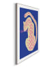 Orangewallz Gerahmter Kunstdruck "Blue Panther"