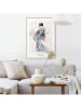 Orangewallz Gerahmter Kunstdruck "Hokusai - Woman"