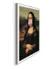 Orangewallz Ingelijste kunstdruk "Mona Lisa - Gum" - (B)50 x (H)70 cm